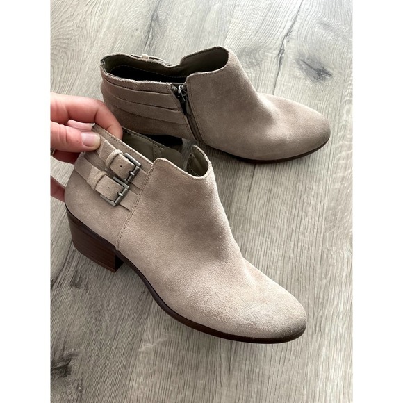 Sam Edelman Ankle Boots Tan size 9 like new - Picture 1 of 8